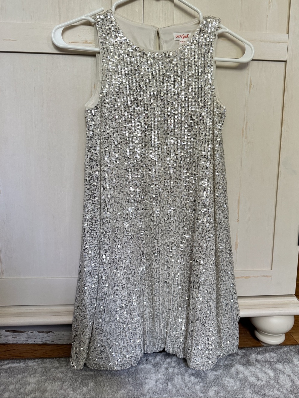 Cat & Jack Sparkle Sequins Beautiful Dress
